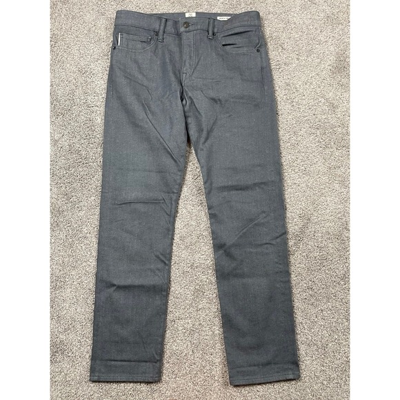 Kato Other - Kato Jeans Mens 33 Hiroshi The Pen Slim Gray Raw‎ Selvedge Denim Designer Cotton